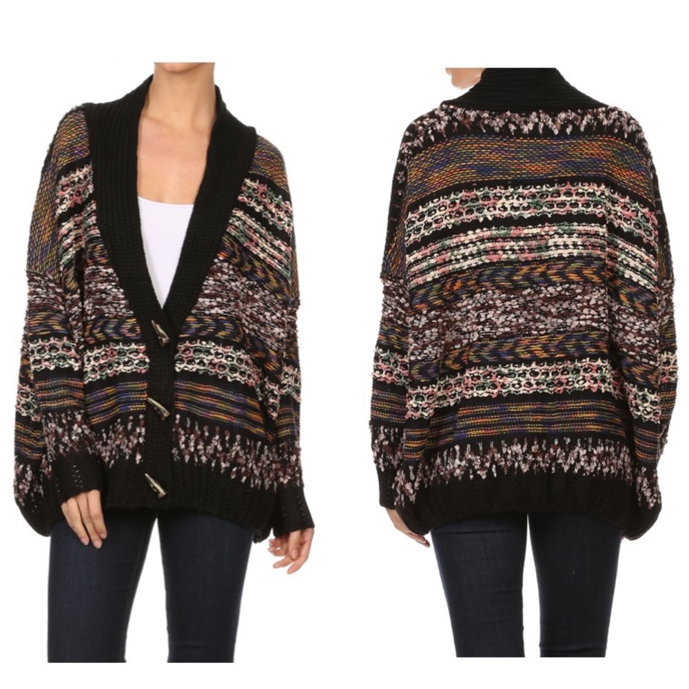 BOYFRIEND BUTTON DOWN COZY CARDIGAN
